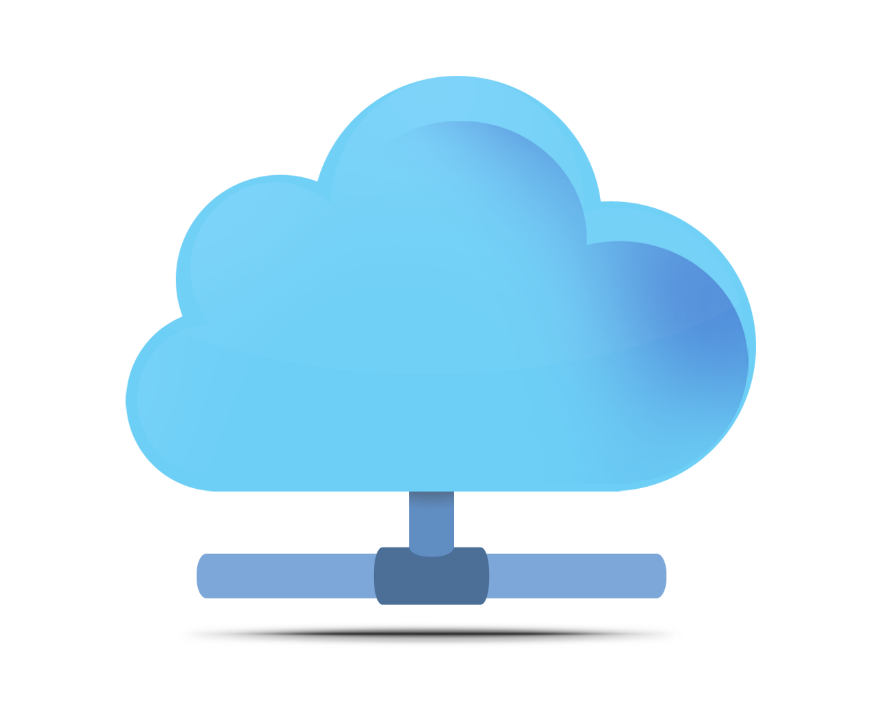 Computer Cloud Icon