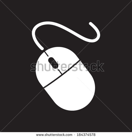 Computer Mouse Icon Vector