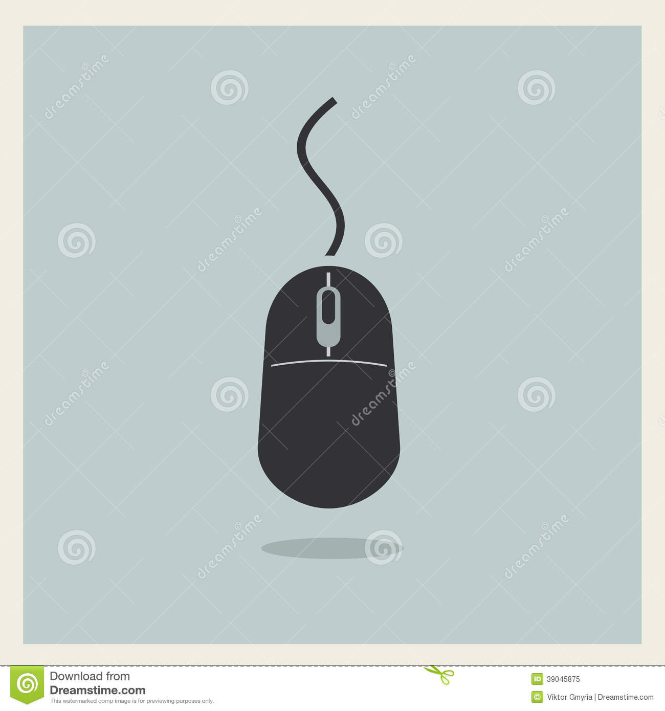 Computer Mouse Icon Vector