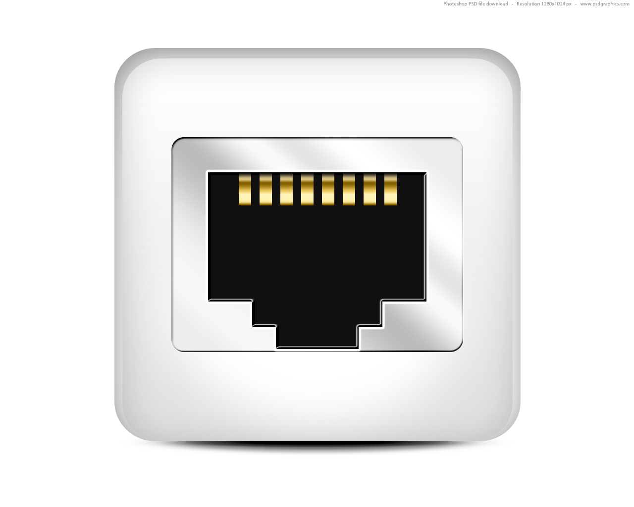 16 3D Computer Network Icon Images