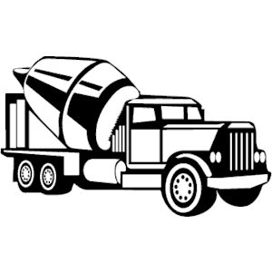 Concrete Truck Clip Art Free