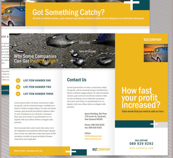 Corporate Brochure Template Corporate Brochure Template