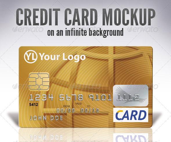 Credit Card Mock Up