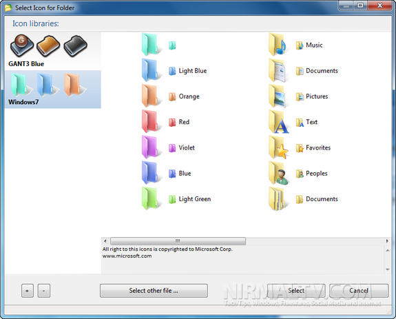 Custom Folder Icons Windows 7