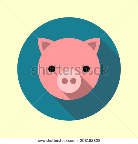 Cute Animal Icon Flat