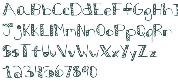 Cute Bubble Letter Fonts