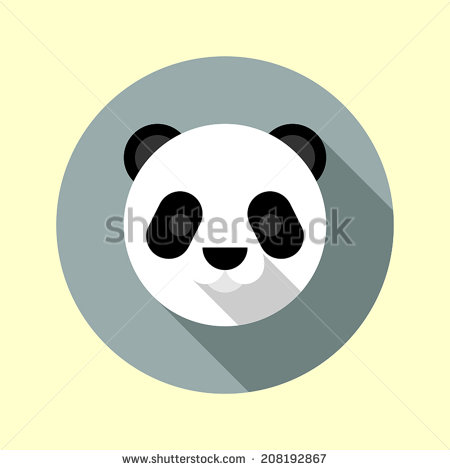 Cute Little Panda Icon