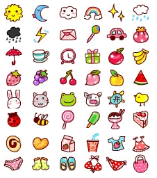 Cute Small Cartoon Icon Free