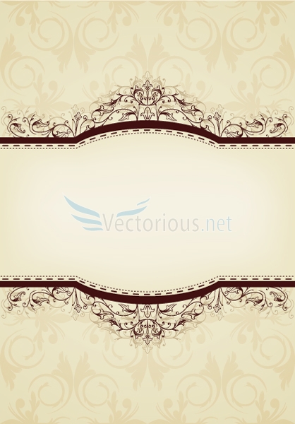 Elegant Vintage Background Vector