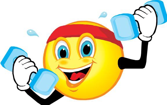Exercise Smiley Face Clip Art Exercise Smiley Face Clip Art