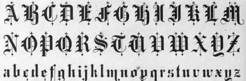 Fancy Old English Letters Alphabet Fancy Old English Letters Alphabet