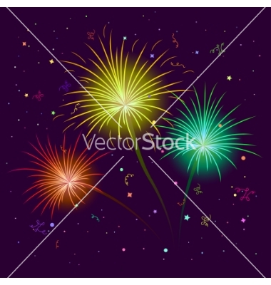 Fireworks Vector Art Free