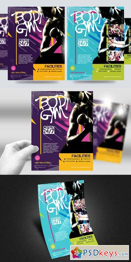 Fitness Gym Flyer Template