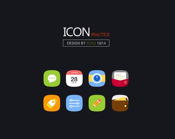Flat App Icons Free