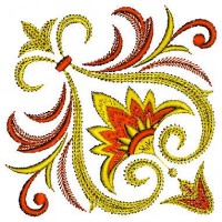 Flower Embroidery Design