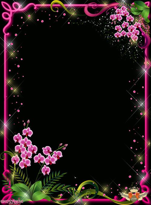 Flower Frames for Photoshop Free Download