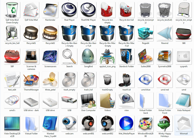 Free 3D Icons for Windows 7