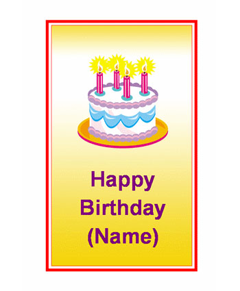 Free Birthday Card Templates Word