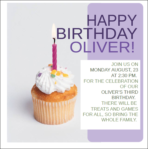 Free Birthday Invitation Templates Word