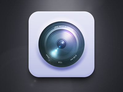 Free Camera Lens Icon Free Camera Lens Icon