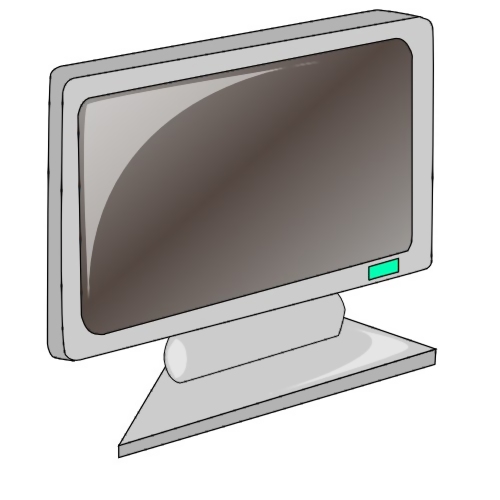 Free Clip Art Computer Monitor Blank Screen Free Clip Art Computer Monitor Blank Screen
