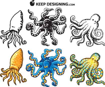 Free Octopus Vector