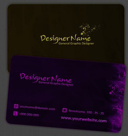 10 Modern Business Card PSD Template Free Images