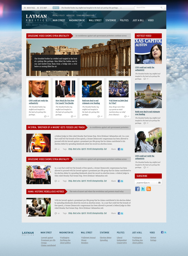 Free PSD Website Design Templates Free PSD Website Design Templates