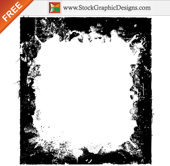 5 Photos of Grunge Frame Vector