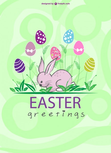 Free Vector Easter Greetings