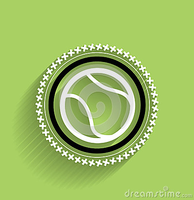 Free Vector Tennis Ball Icon