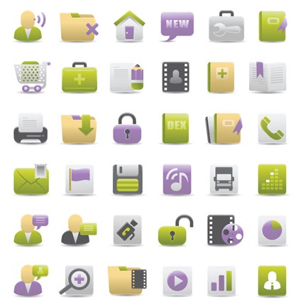 Free Vector Web Icons