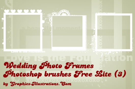 Free Wedding Digital Frames Photoshop