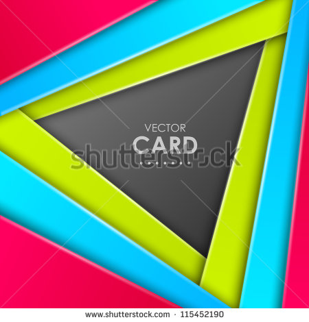 Geometric Abstract Vector