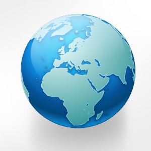 Globe Icon Vector Free