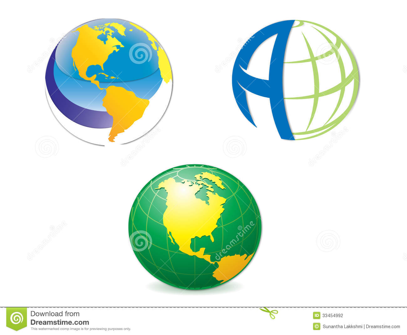 Globe Logo Vector