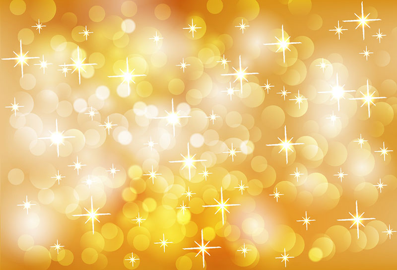 Gold Lights Background Free