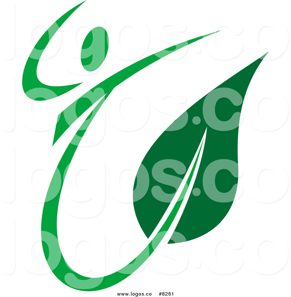 Green Leaf Logo Clip Art Free