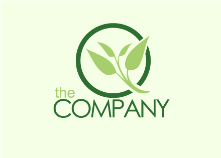 Green Leaf Logo Design