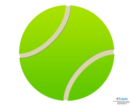 Green Tennis Ball Green Tennis Ball