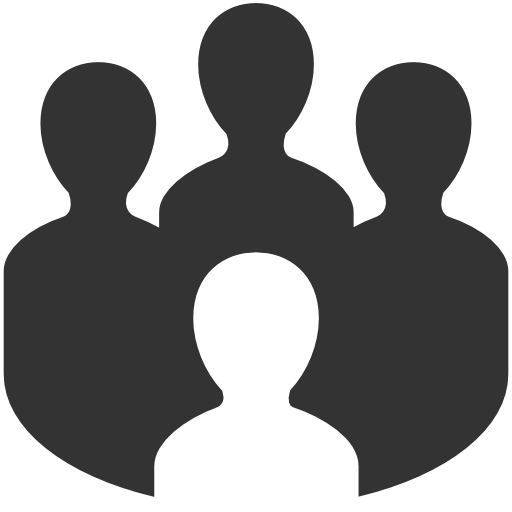 Group of People Online Icon Group of People Online Icon