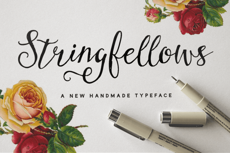 Hand Drawn Calligraphy Font