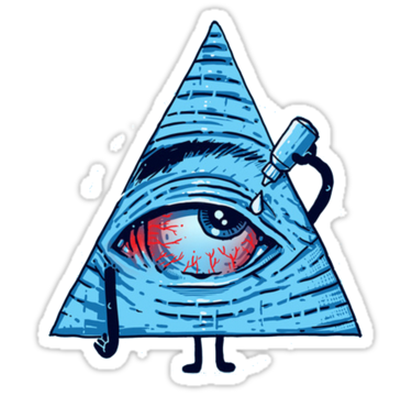 Illuminati Triangle Eye