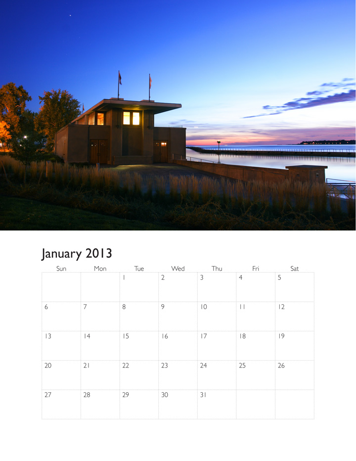 Illustrator Calendar Template 2013