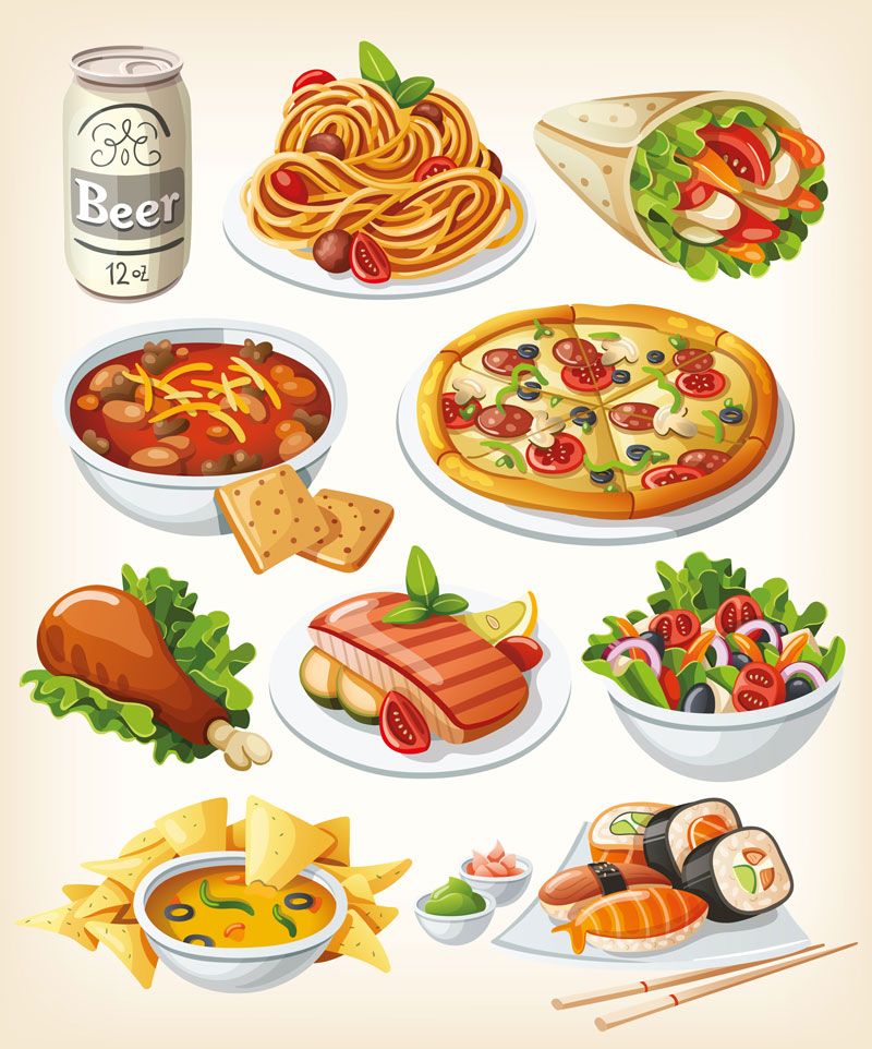 International Food Clip Art