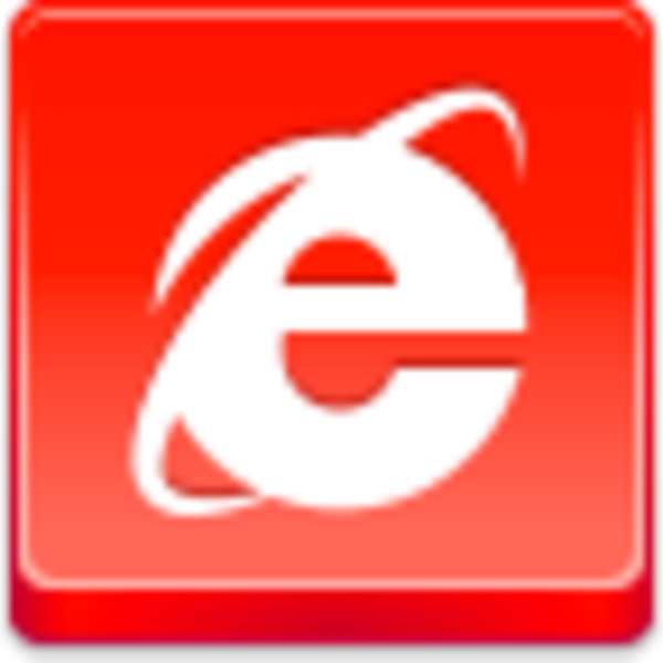 Internet Explorer Icon Red