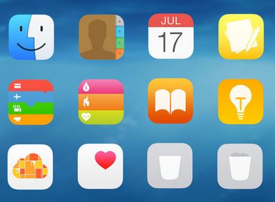 iOS 8 Icons