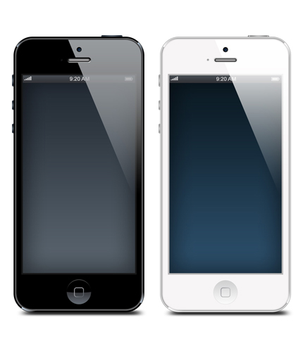 iPhone 5 Template