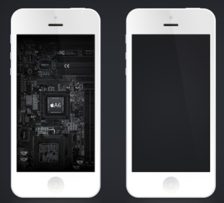 iPhone 5 Template