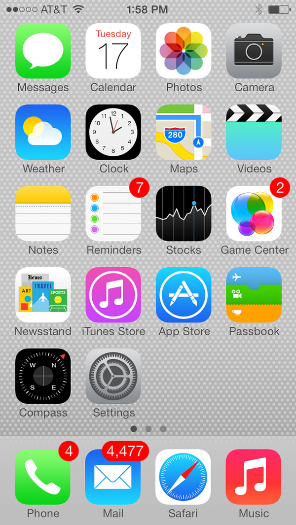 iPhone Home Screen Icons Setup